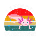 Discover Cute I Axolotl Questions Retro Vintage Funny Axolo