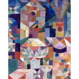 Discover Burggarten (1919) painting Paul Klee Polo