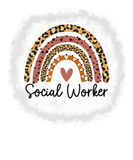 Discover Bleached Social Worker Leopard Rainbow Social Work