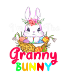 Discover I'm The Granny Bunny Happy Easter Floral Bunny Mat