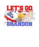 Discover Eagle Let's Go Brandon American Flag Impeach Biden