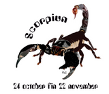 Discover Scorpiun 24 october fin 22 november  Baby Bodysuit