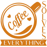 Discover coffee solves everything-