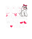 Discover Cute Dog Mother Wine Lover Poodle Dog Mother's Day