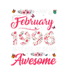 Discover Womens Awesome Since 1996 26Th Birthday I'm A Febr