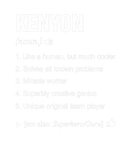 Discover Kenyon Name Definition Retro Family Funny
