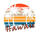 Discover Hawaii Retro Vintage Sunset