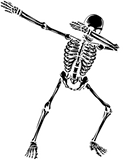 Discover Happy Halloween With A Dabbing Dancer Skeleton 2