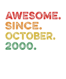 Discover 19Th Birthday Gift Vintage Awesome October 2000 19