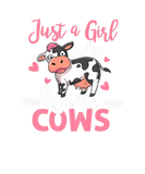 Discover Just A Girl Who Loves Cows Farm Animal Women Funny