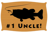 Discover Number One Uncle with Largemouth Bass