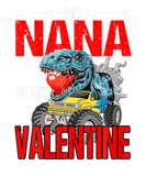 Discover My Nana Is My Valentine Monster Truck Dinosaur