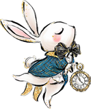 Discover Rabbit Gift | Alice In Wonderland White Rabbit Sleeveless