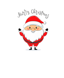 Discover Cute Santa Claus With Sack. Merry Christmas Design