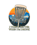 Discover I Throw Better When I’M Drunk Funny Disc Golf Humo