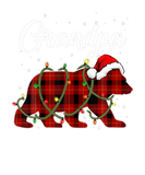Discover Mens Grandpa Bear Xmas Red Plaid Matching Family C