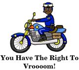 Discover Brown Motorcycle Cop