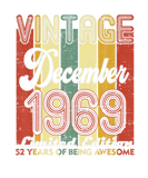 Discover 52 Years Old Retro December 1969 52Nd Birthday Dec