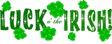 Discover Luck o the Irish Green Lucky Shamrocks
