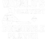 Discover World's okayest cornhole player polo