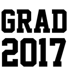Discover Original Template text & year Grad Class of 2017