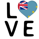 Discover Love - Tuvalu Flag