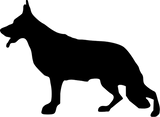 Discover German Shepherd Dog Silhouette
