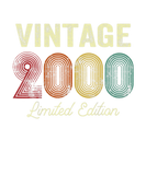 Discover 20 Years Old Gift Vintage 2000 Limited Edition 20T