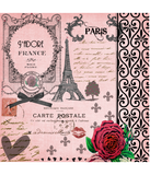 Discover Vintage Pink Paris Collage