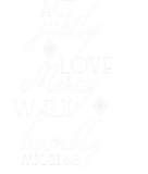 Discover Christian Act Justly Love Mercy Walk Humbly
