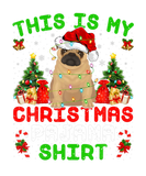 Discover This Is My Christmas Pug Dog Pajama Xmas Lights