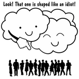 Discover Cloud Mocks Human Shapes Funny Cartoon