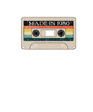 Discover Vintage Made In 1980 40Th Birthday Cassette 40 Yea