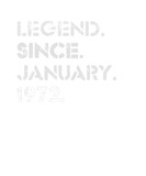 Discover Legend Vintage January 1972 50 Years Old 50Th Birt