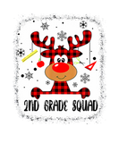 Discover Bleached 2Nd Grade Squad Reindeer Teacher Kids Chr