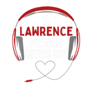 Discover Gaming Quote "A Lawrence Never Gives Up" Headset