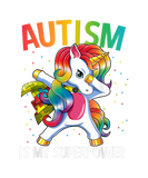 Discover Autistic | Autism Is My Superpower Dabbing Unicorn Sweat