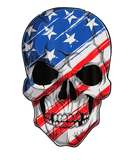 Discover American Flag Skull 4Th ID