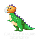 Discover Turkey Brontosaurus Face-Mask 2020 Funny Thanksgiv