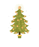 Discover Dogecoin Christmas Tree Crypto HODL Doge For Chris