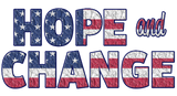 Discover HOPE and CHANGE 4th of July Red White & Blue