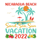 Discover Beach Vacation 2022 Retro Sunset Nicaragua Beach