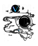 Discover Astronaut HODL Vechain VET Coin To The Moon Crypto