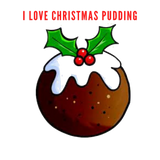 Discover I Love Christmas Pudding