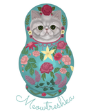 Discover Fancy Floral Meowtreshka