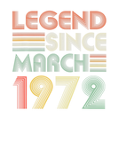 Discover Legend Since March 1972 Gifts 49Th Birthday 49 Yea