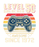 Discover Level 50 Unlocked Awesome Since 1972 Videogame 50T