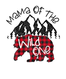 Discover Mama Of The Wild One First Birthday Red Plaid