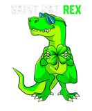 Discover Happy St Pat T Rex Saint Patrick's Day Funny Dinos