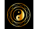 Discover Golden symbol of Taoism Daoism